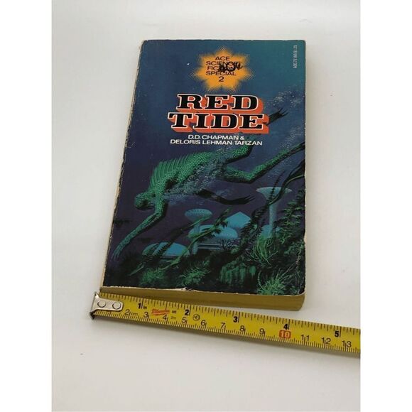 VNT SCI FI Red Tide by Chapman and Tarzan 1975 soft cover BOOK - Picture 7 of 15